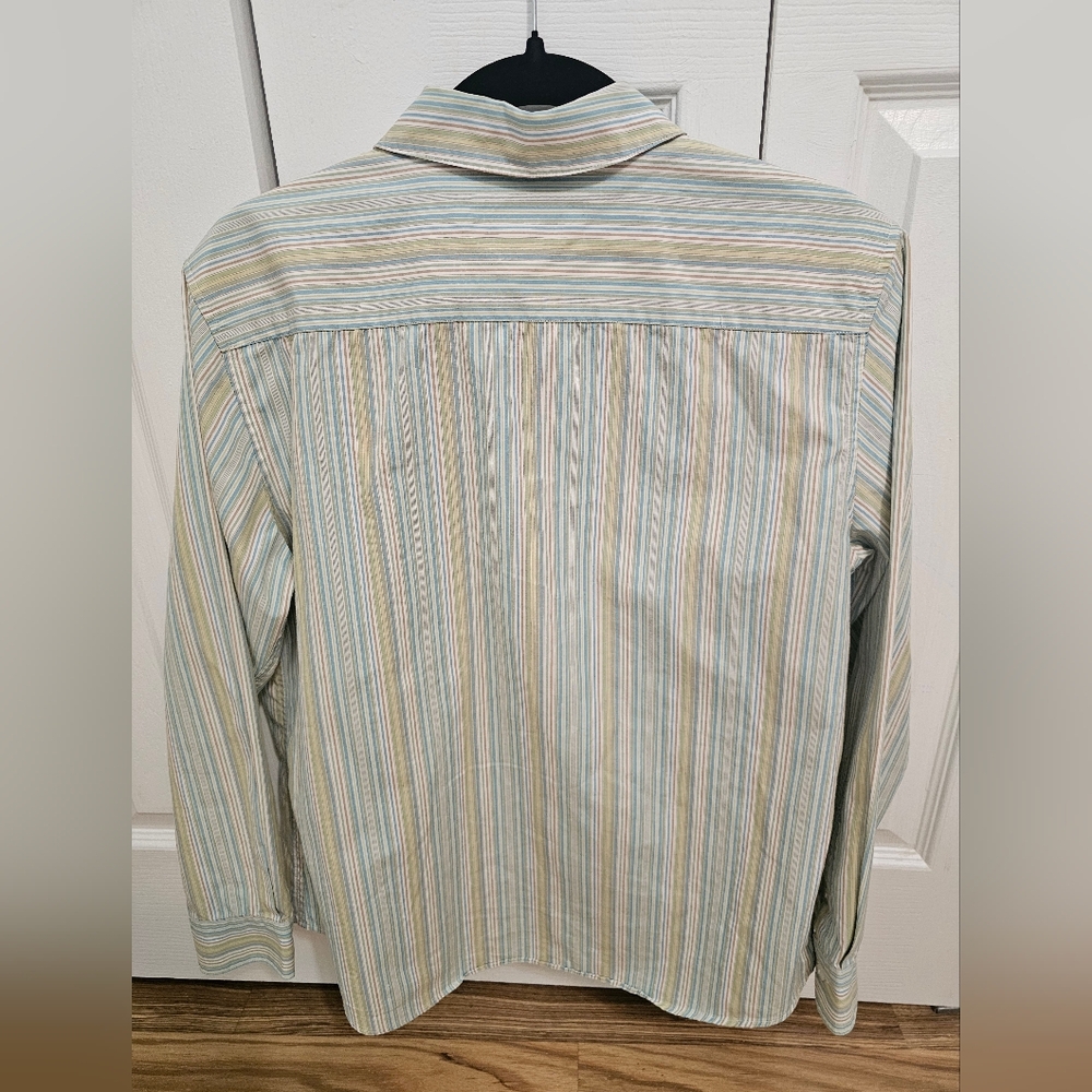 Pendleton Women's Multi-Striped Button Down Shirt… - image 2